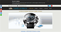 Desktop Screenshot of casberjoyeros.com