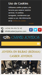 Mobile Screenshot of casberjoyeros.com